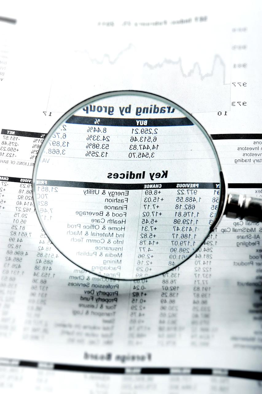 Financial advisor assisting a client in office